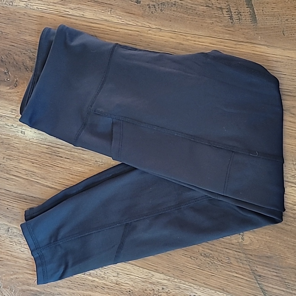 Marika Sport Butter Leggings, Size S, Black, Pockets